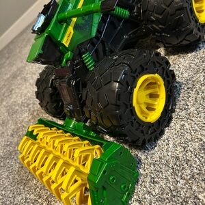 John Deere Green and Yellow Monster Vehicle